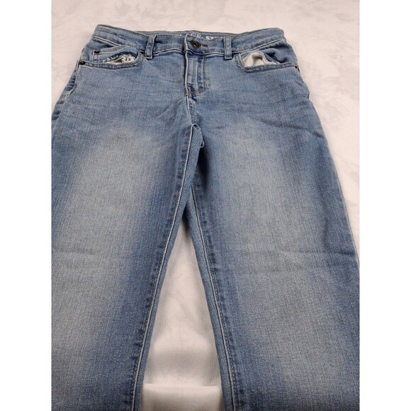 The Children’s Place Jeans Straight Stretch Dark Blue Denim Pants Boys Size 10 - Picture 7 of 12